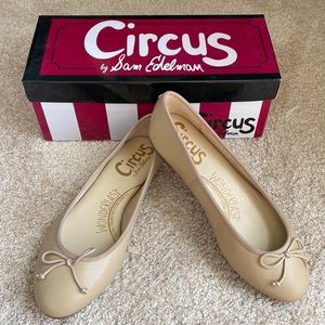 Brand New Sam Edelman Charlotte Ballet Flats in Nude